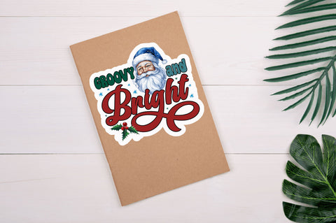 Groovy and bright Stickers Design Sublimation Regulrcrative 