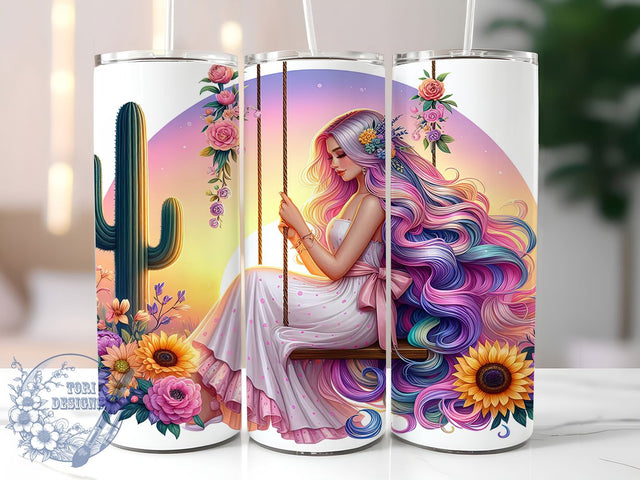 Groovy Boho Tumbler Wrap, Hippie Boho Design, 20oz Sublimation, Skinny Tumbler Wrap, Retro Digital Download, Bohemian Gift Idea, Sublimation Template Sublimation ToriDesigns 