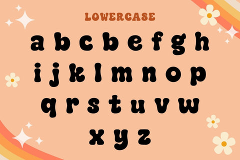 Groovy Chunk – Playful Retro Display Font with Alternates Font AnningArts Design 