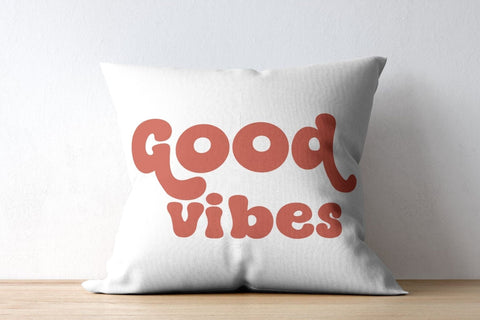 Groovy Chunk – Playful Retro Display Font with Alternates Font AnningArts Design 