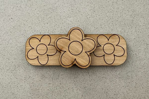 Groovy Clips Laser SVG Hair Clip SVG Crafting With Brenna 