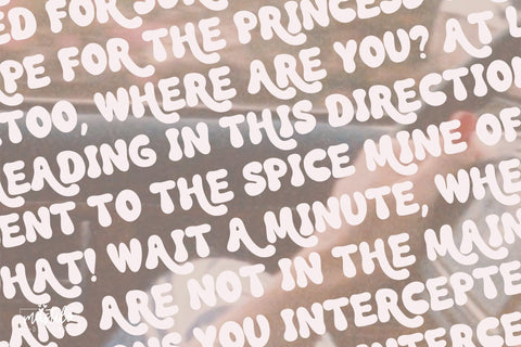 Groovy Display Font, The Lucky Break - Modern Retro Font Font Mastilo Designs 