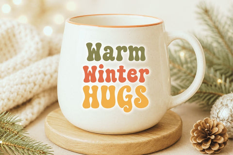 Groovy Mistletoe Font Duo | Retro Display Script Font Font AnningArts Design 