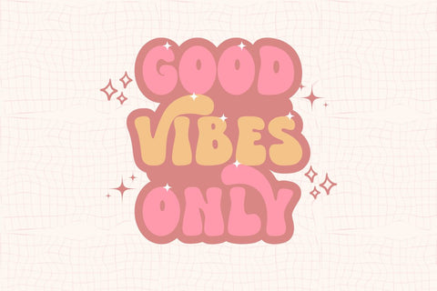 Groovy River - Cute Groovy Font Font Masyafi Studio 