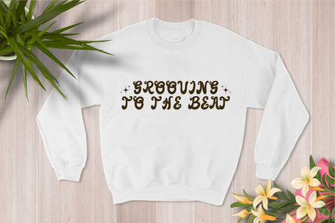 Groovy Tunes - Bold Retro Script Font Font Masyafi Studio 