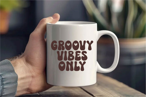 Groovy Vibes - Cute Retro Font Font Masyafi Studio 