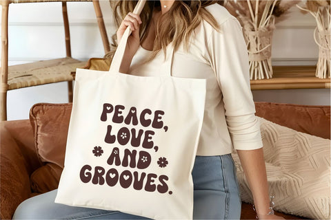 Groovy Vibes - Cute Retro Font Font Masyafi Studio 