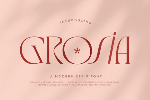 Grosia Font Zeenesia Std 