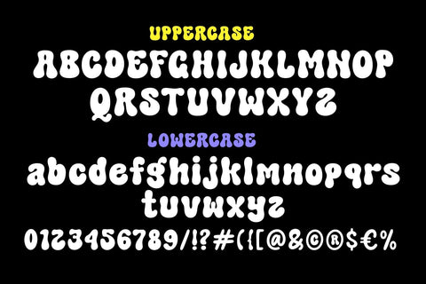 Grove - Retro Groovy Font Font Jozoor 
