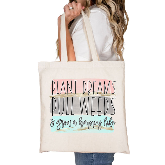 Grow A Happy Life Inspirational PNG | Motivational Quote Design | Positive Mindset Sublimation Sublimation So Fontsy VIP Design Shop 