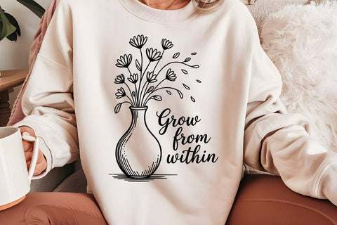 Grow From Within SVG Angelina750 
