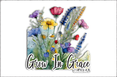 Grow in grace 2 peter 3:18 png sublimation design download, Christian png, Religious png, Bible Verse png, sublimate designs download Sublimation Jagonath Roy 