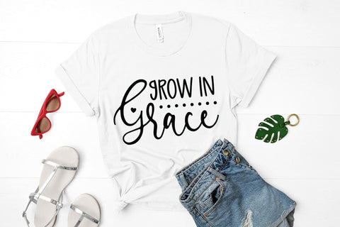 Grow in Grace - Faith SVG Cut File SVG CraftLabSVG 