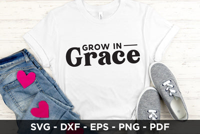 Grow in Grace - Faith SVG Design SVG CraftLabSVG 
