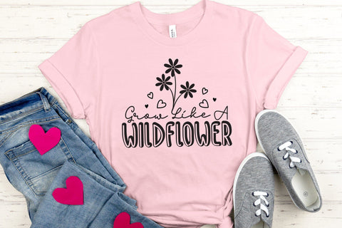 Grow Like a Wildflower SVG SVG CraftLabSVG 