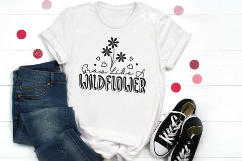 Grow Like a Wildflower SVG SVG CraftLabSVG 