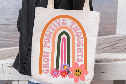 Grow positive thoughts svg Design SVG Regulrcrative 