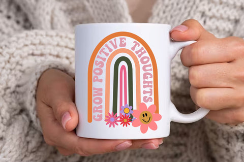 Grow positive thoughts svg Design SVG Regulrcrative 