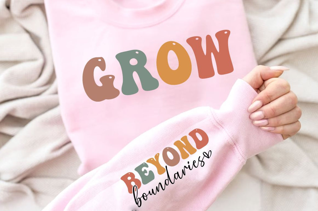 Gro Svg Grow SVG Sleeve Design - So Fontsy