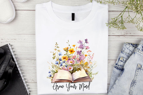 Grow your mind PNG Design Sublimation Regulrcrative 