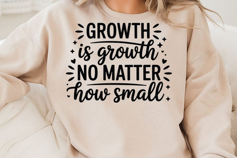 Growth Is Growth No Matter How Small SVG Angelina750 