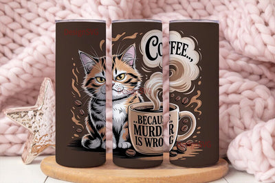 Grumpy Cat Coffee 20oz Tumbler Wrap Sublimation DesignSVG 
