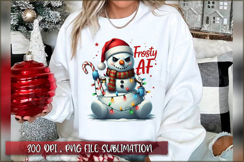 Grumpy Christmas Animals Sublimation Bundle Sublimation Shetara Begum 