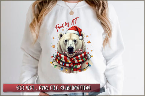 Grumpy Christmas Animals Sublimation Bundle Sublimation Shetara Begum 