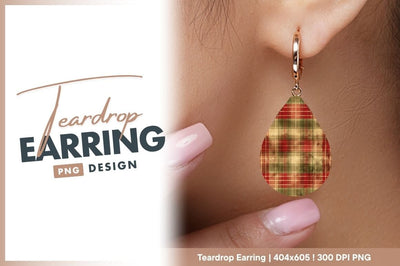 Grunge plaid pattern with red and green Sublimation Regulrcrative 