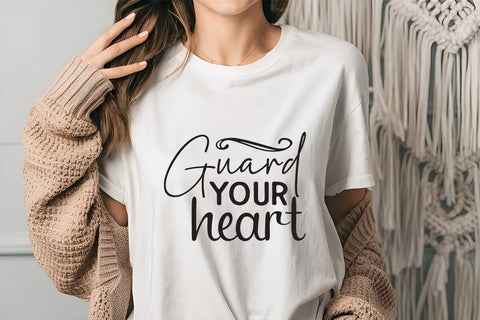 Guard your heart SVG Angelina750 
