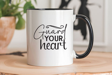 Guard your heart SVG Angelina750 