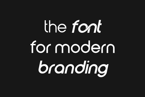 Gued – Modern Minimalist Logo Style Font Font Mozzatype 