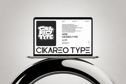 Gued – Modern Minimalist Logo Style Font Font Mozzatype 