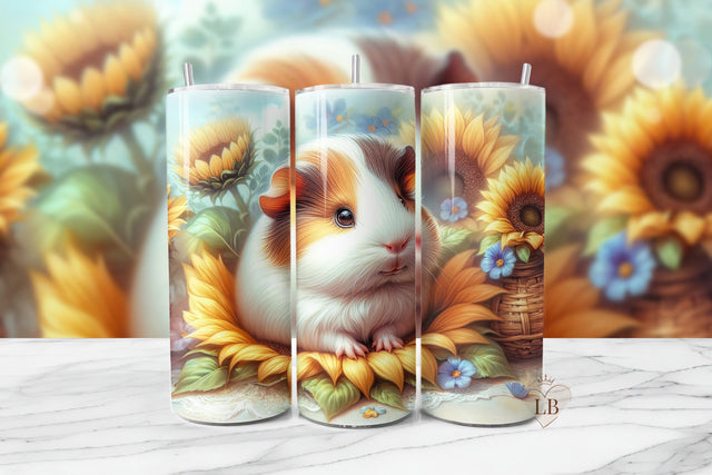 Guinea Pig Tumbler Wrap Sublimation Design Sublimation BijouBay 