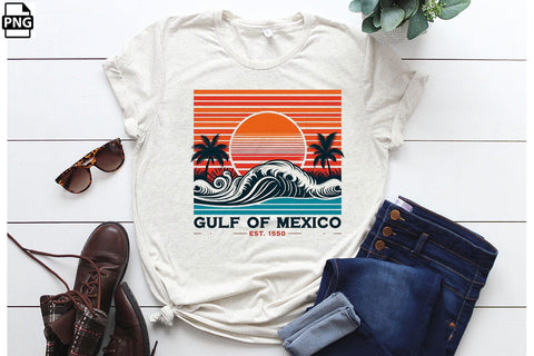 Gulf Of Mexico Est 1550 PNG Clipart Printable File Sublimation Creativedesigntee 