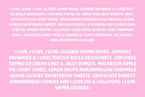 Gum Drop Pop Font Miss Tiina 