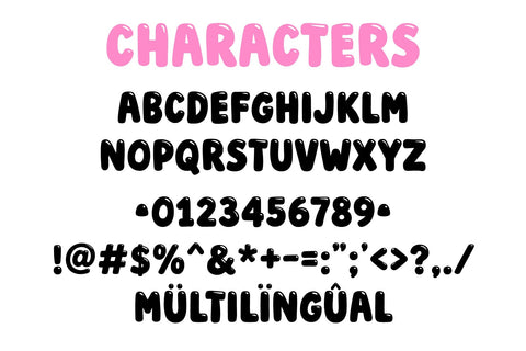 Gum Drop Pop Font Miss Tiina 