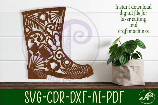 Gumboot New Zealand icons wall art sign, SVG file. vector SVG APInspireddesigns 