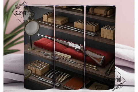 Gun Collection 20oz Tumbler Wrap Sublimation sassyprint 