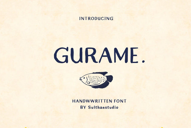 Gurame Font Sulthan studio 