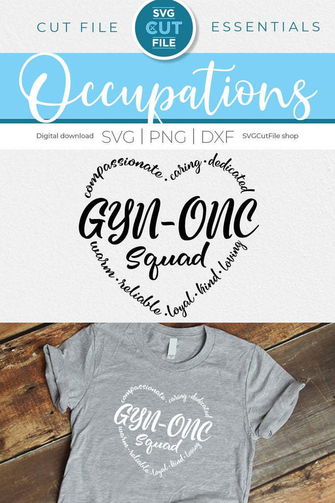 GYN ONC squad svg - So Fontsy