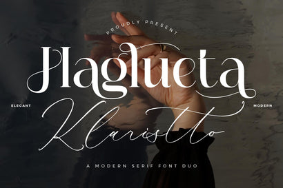 Haglueta Klaristto Font Duo Font Storytype Studio 
