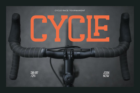 Hagofen - Display Slab Serif Font Letterena Studios 