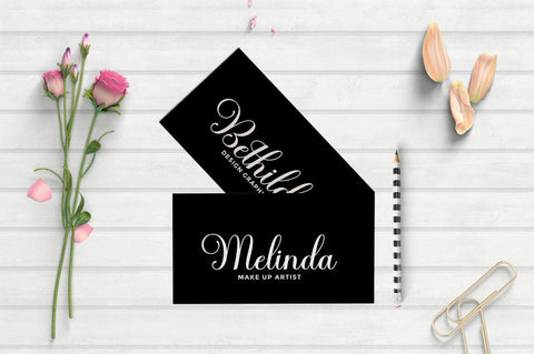 Haileyna Script SVG RomieStudio 