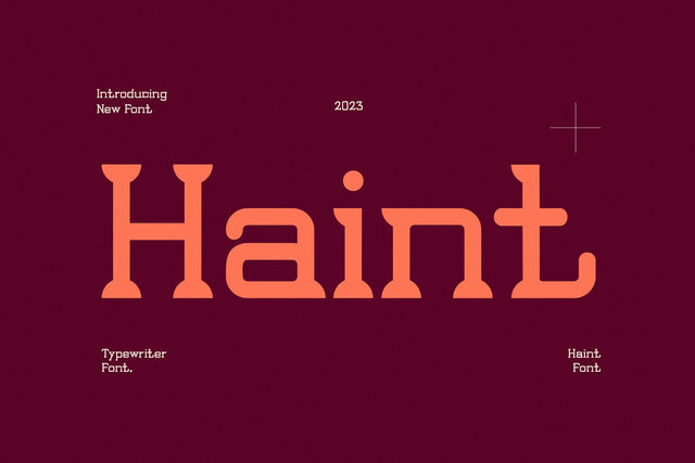 Haint - Modern Serif Font Font studioalmeera 