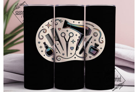 Hair Stylist Magic Tumbler Wrap Sublimation sassyprint 