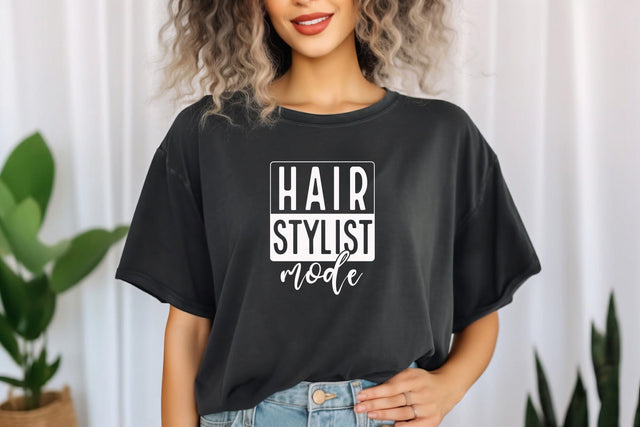 Hair Stylist Mode Svg Png Files, Sassy Svg, Hairstylist Shirt Svg, Cosmetology Svg, Hair Png, Hairstylist Svg, Hair Hustler Svg SVG DesignDestine 