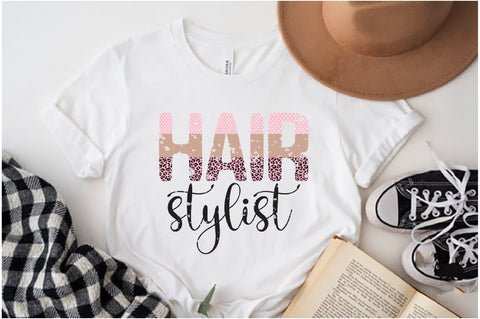 Hair stylist PNG, Colorful, Dalmatian Dots, Occupation, Digital File, Sublimation Download, PNG, hairstylist png, sublimate designs download Sublimation Jagonath Roy 