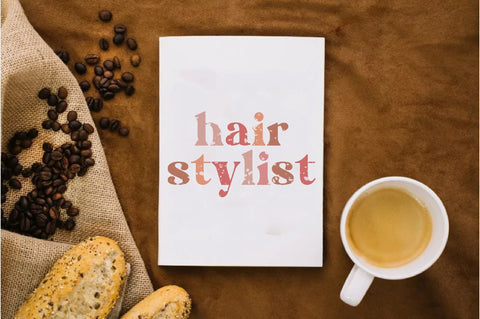 Hair stylist PNG, Colorful, Dalmatian Dots, Occupation, Digital File, Sublimation Download, PNG Sublimation Jagonath Roy 
