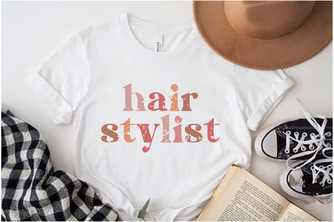 Hair stylist PNG, Colorful, Dalmatian Dots, Occupation, Digital File, Sublimation Download, PNG Sublimation Jagonath Roy 